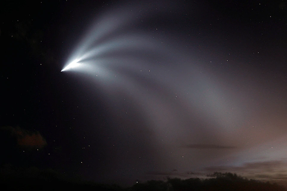 Накануне состоялся успешный ночной запуск с военного космодрома Ванденберг в Калифорнии