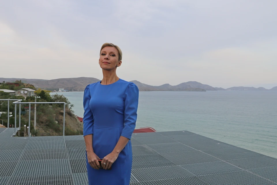 Мария Захарова часто посещает Крым