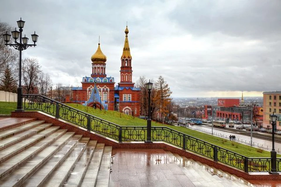 Фото ижевска сегодня осенью