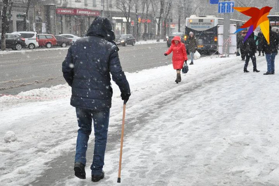 Зима в Молдове уже наступила!