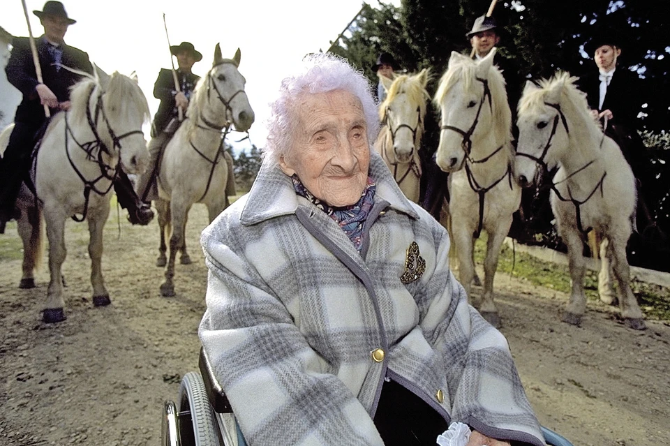 Жак Ширак называл Жанну Кальман бабушкой каждого француза. ФОТО: Sygma via Getty Images