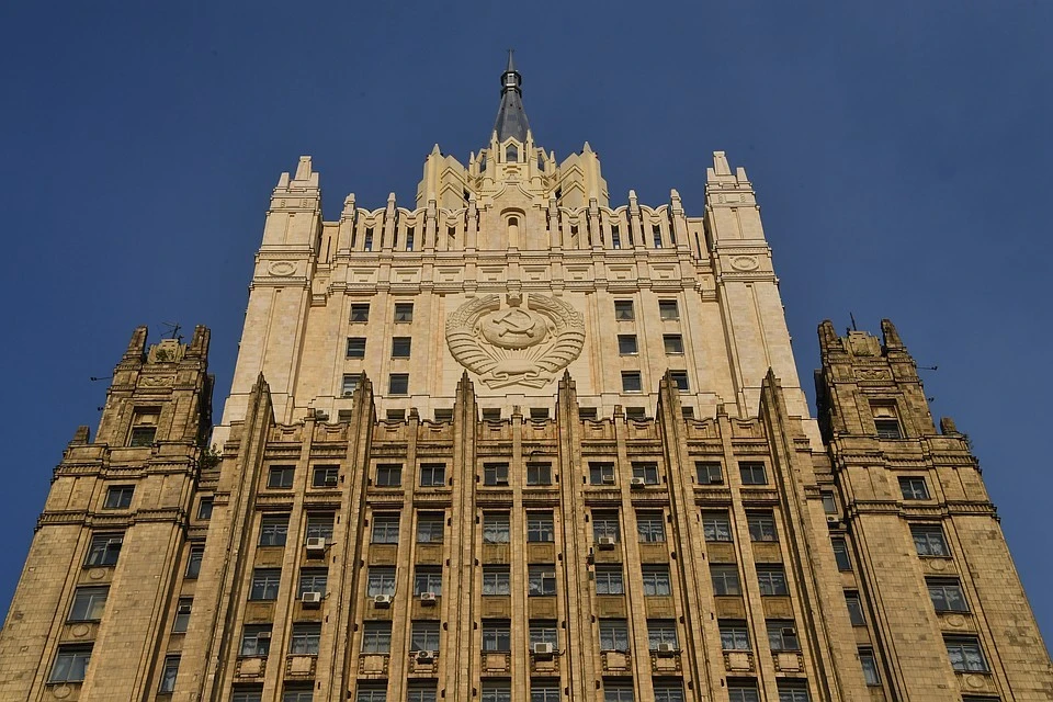 Здание МИД России в Москве.