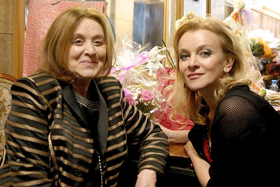 Актриса Анна Терехова с мамой, Маргаритой Тереховой.