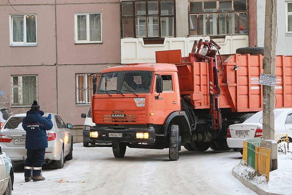 Власти Красноярска пообещали очистить город от мусора за два дня