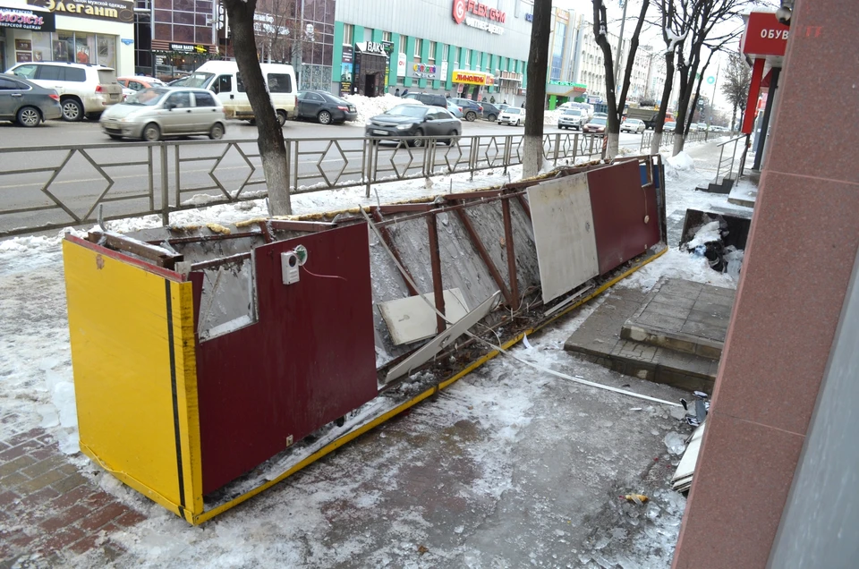 Липчане жалуются на сосульки