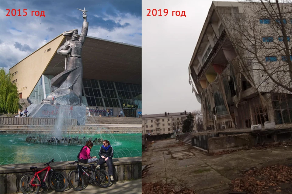 "Аврора" в 2015 году и в 2019