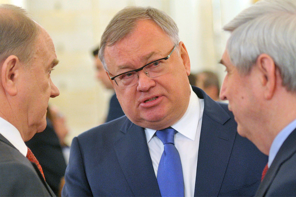 Глава ВТБ Андрей Костин