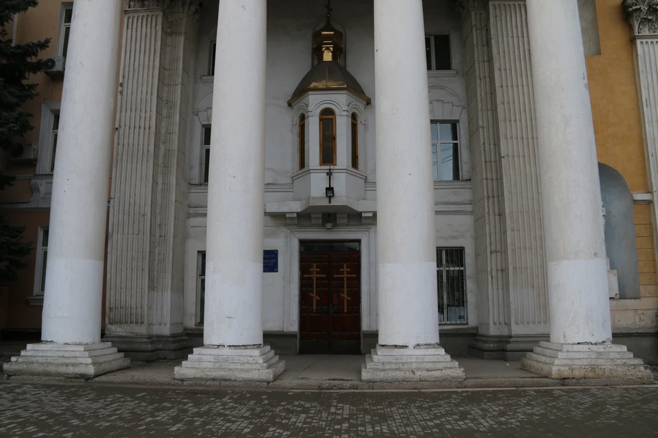 Собор УПЦ Киевского патриархата расположен прямо в центре Симферополя