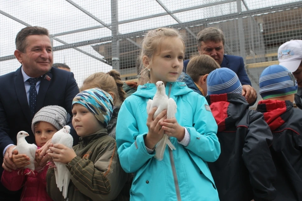 Особая гордость мини-зоопарка - питомник российских пород голубей. Фото: Алтайский краевой детский экологический центр