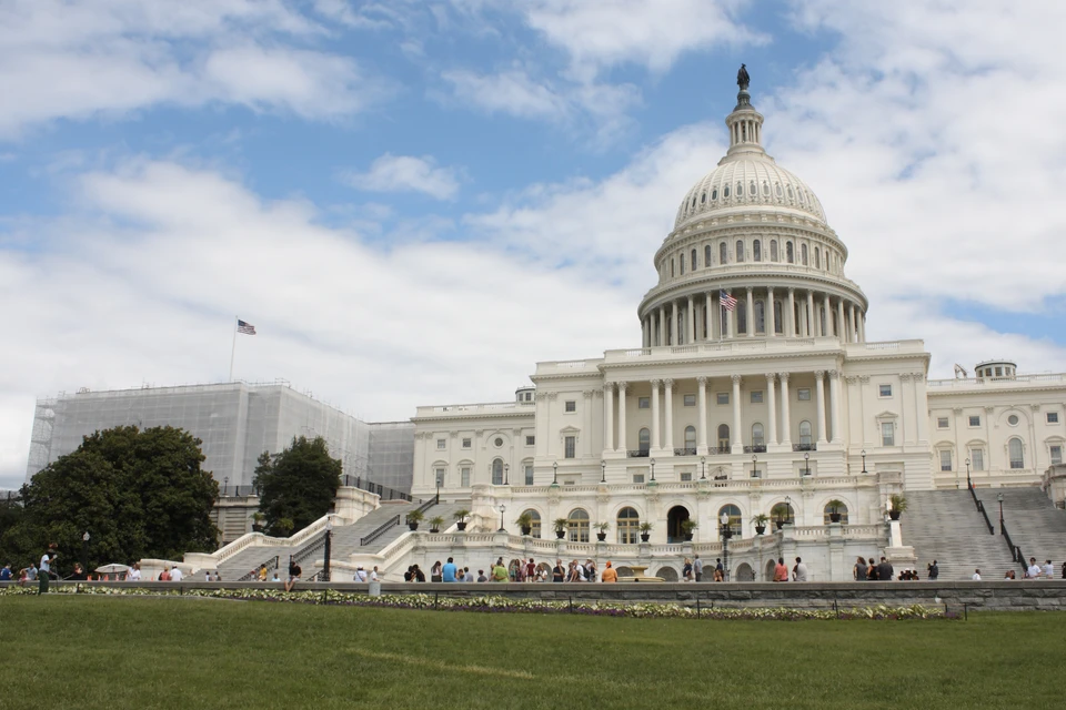 Здание Конгресса США в Вашингтоне.