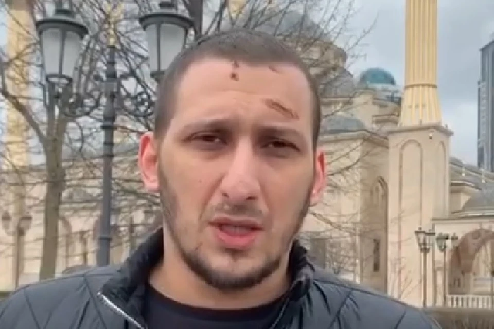 После обращения Кадырова Муслим Джамбеков пришел с повинной в полицию. Фото: кадр видео
