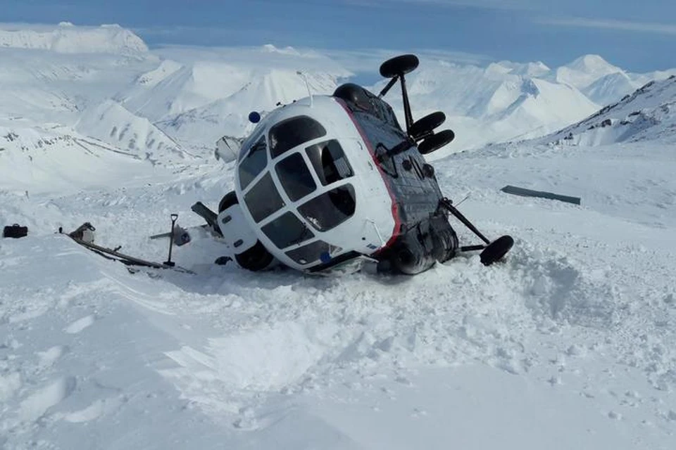Названа причина крушения вертолета Ми-8 на вулкане на Камчатке. Фото: Межгосударственный авиационный комитет