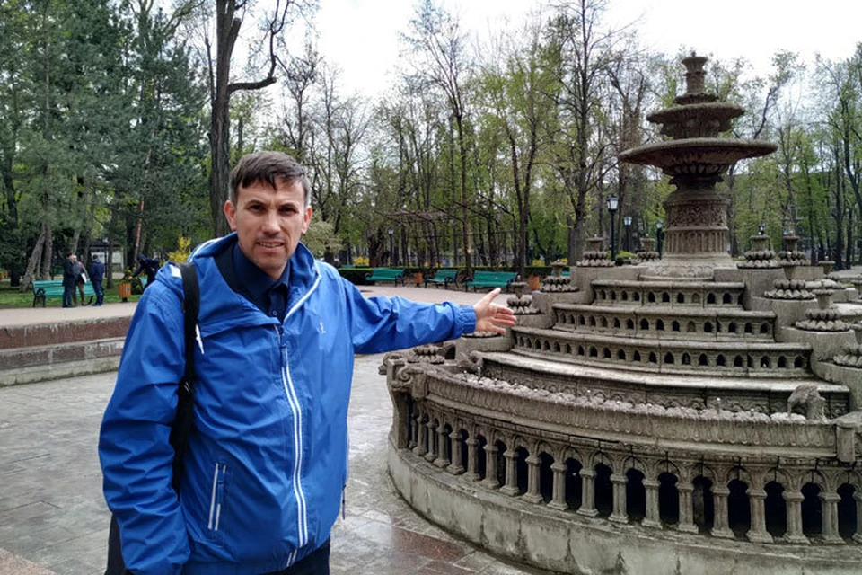 Ион Штефаницэ считает, что фонтан давно пора отреставрировать.
