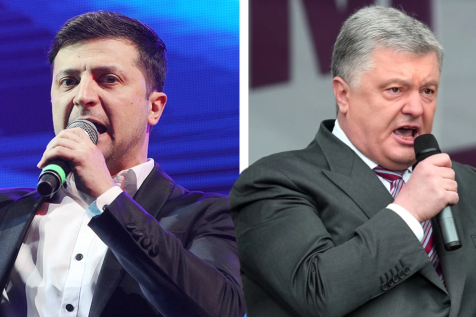 Дебаты Порошенко и Зеленского пройдут 19 апреля в 19-00.