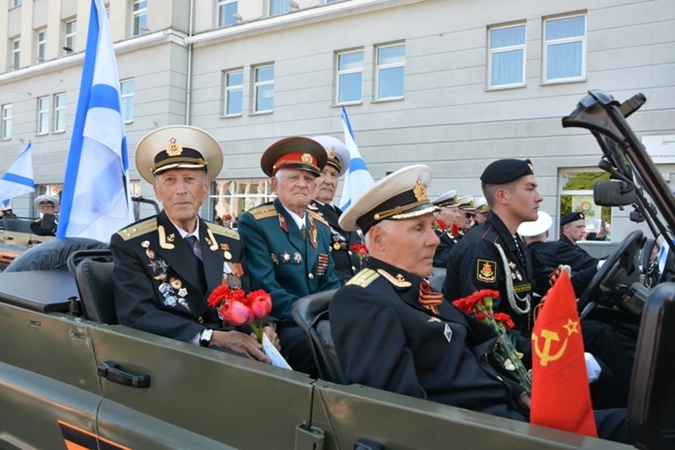 9 мая калининградские ветераны примут участие в параде Победы.