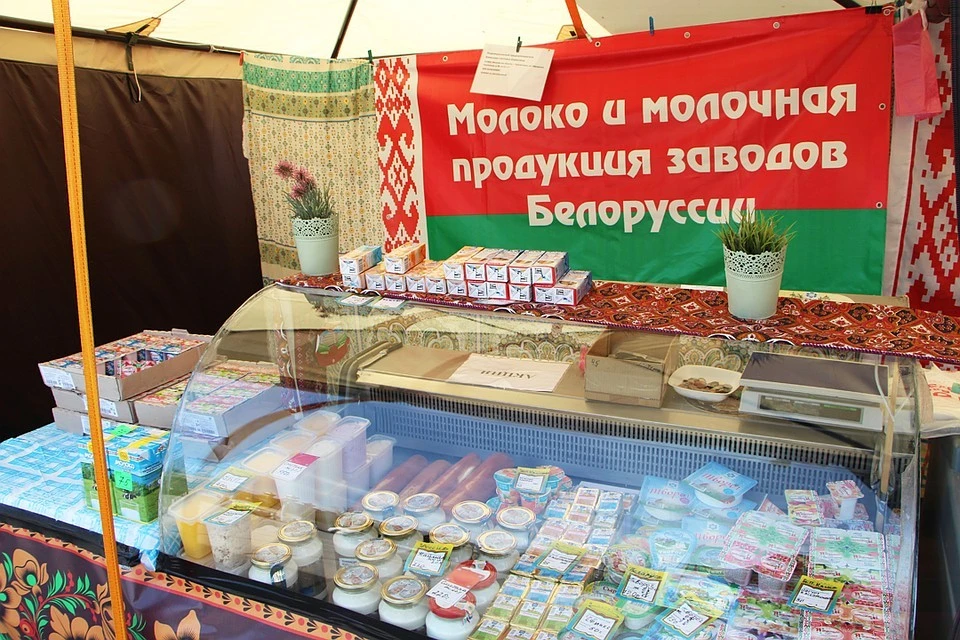 Белорусские молочные продукты пользуются популярностью в России.