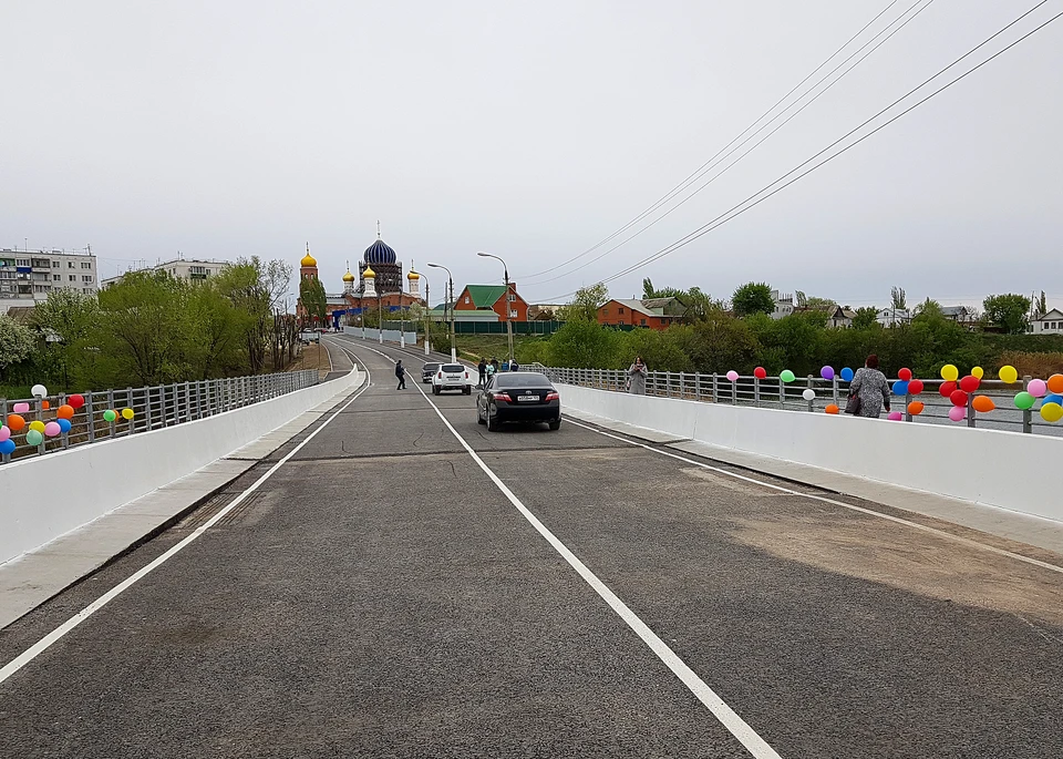30 апреля на мосту открыли движение.
