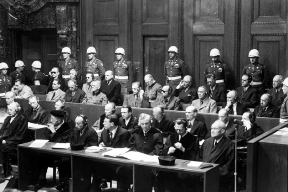 Судебный процесс в Нюрнберге. Фото: Politikus.ru