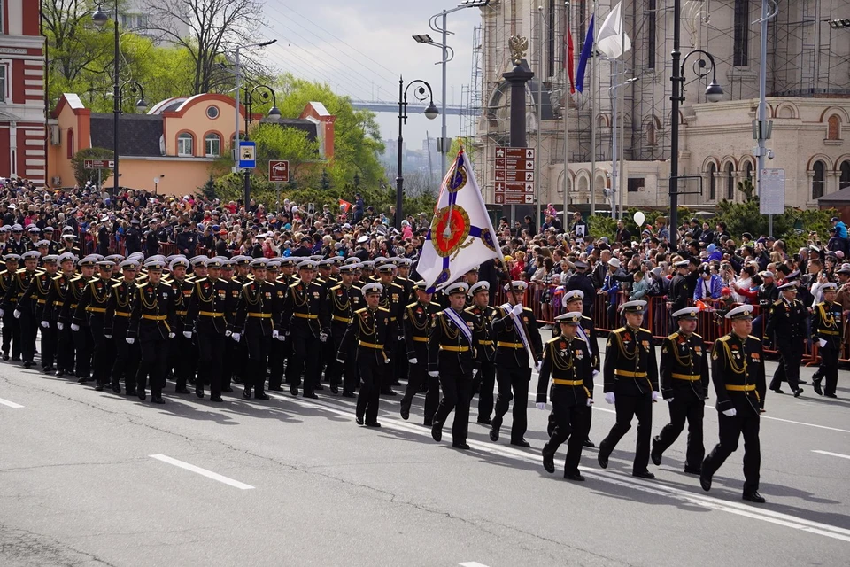 Торжественный Парад, посвященный 74-й годовщине Победы советского народа над фашистской Германией