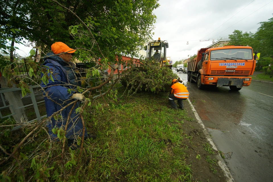 Порывы ветра могут достигать 25 метров в секунду