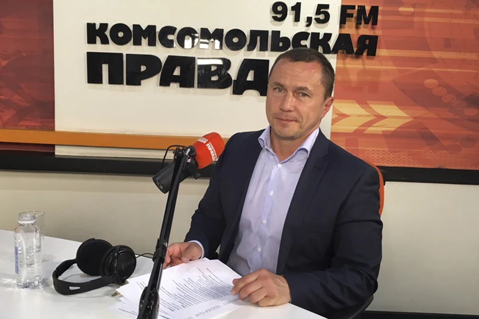 гость мэр города Иркутска Дмитрий Бердников