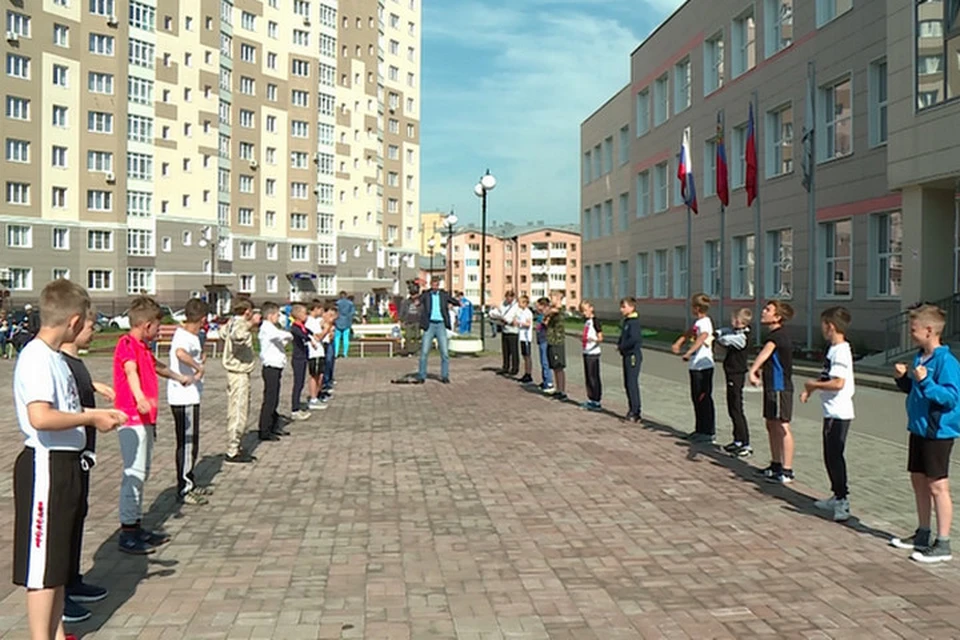 Стартовали вступительные экзамены в Кузбасское президентское кадетское училище. ФОТО: пресс-служба администрации Кемеровской области.