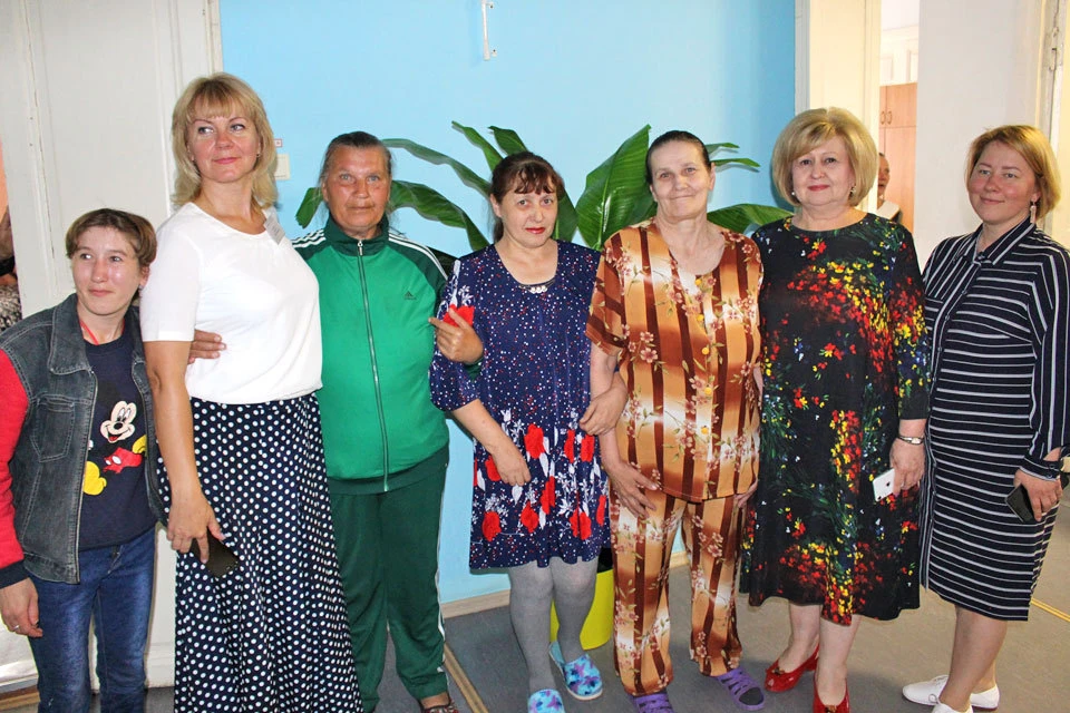Подопечные Потаповского пансионата всегда рады гостям и вниманию.