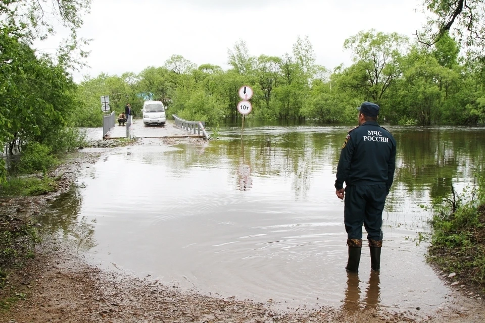 Отмечается подъем уровня воды на реке Уда у села Удское Тугуро-Чумиканского района