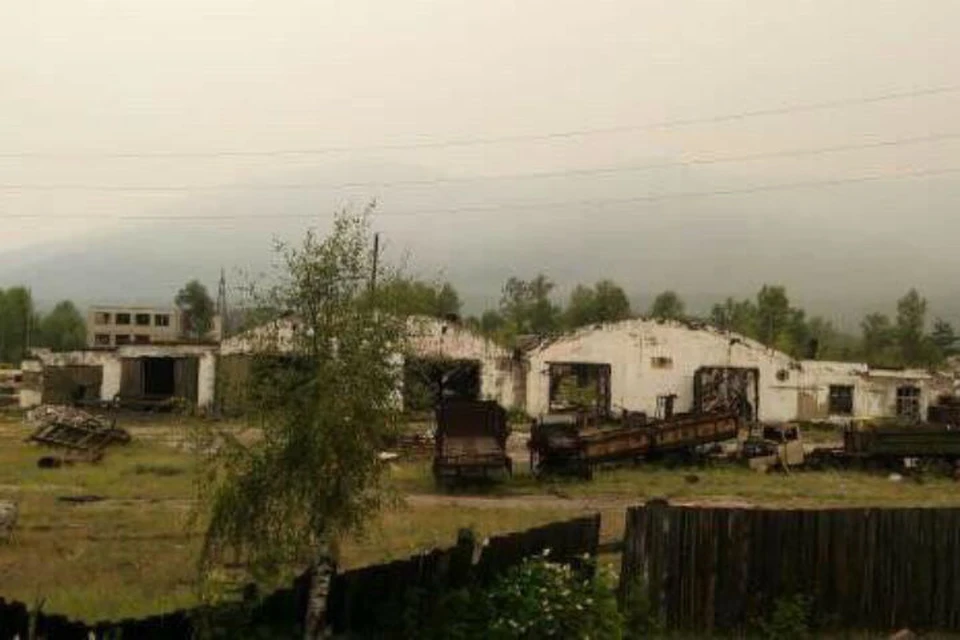 Лесные пожары в Иркутской области: на севере региона все в дыму. Фото: предоставлено очевидцами.