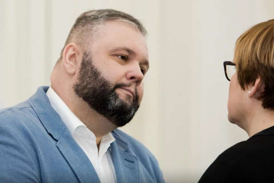 Юрий Мель на заседании суда. Литовская Фемида приговорила калининградца к 7-летнему сроку заключения.