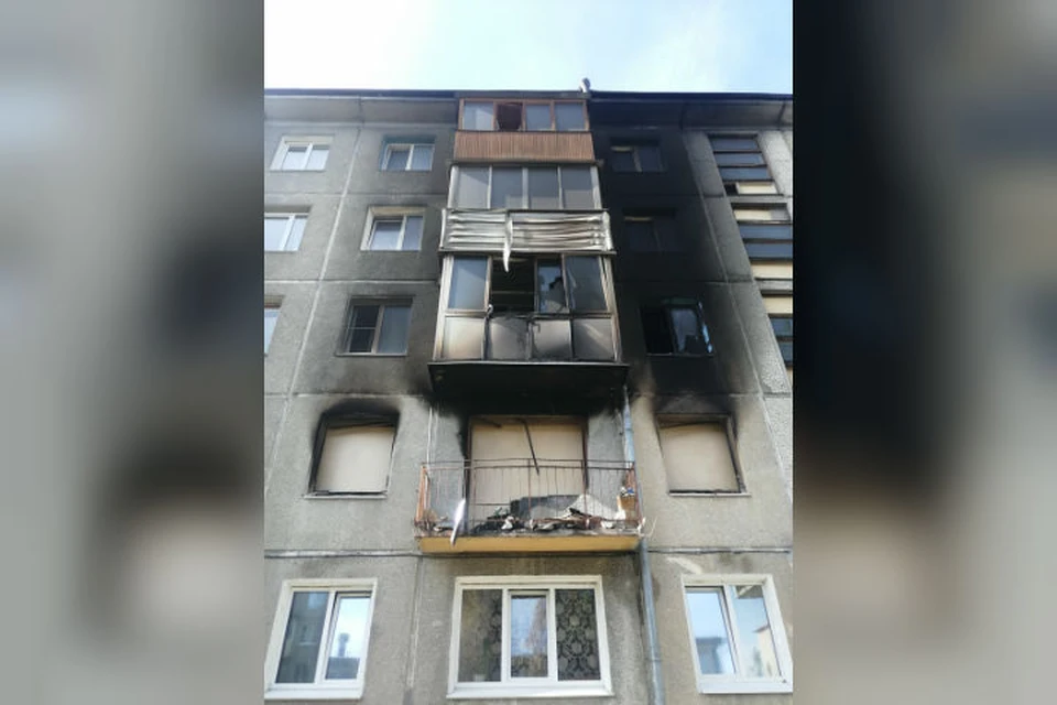 Взрыв в Ангарске: владелец квартиры, где случился пожар, скончался в больнице. Фото: Инцидент Иркутск.
