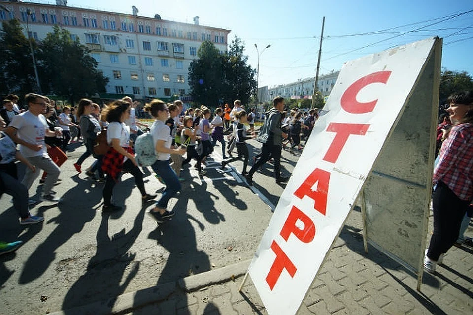 Десятки тысяч горожан побегут по улицам Екатеринбурга