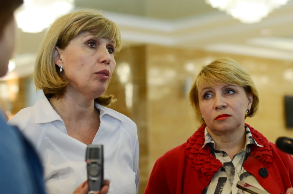 Светлана Красицкая (слева) и Наталья Снитко