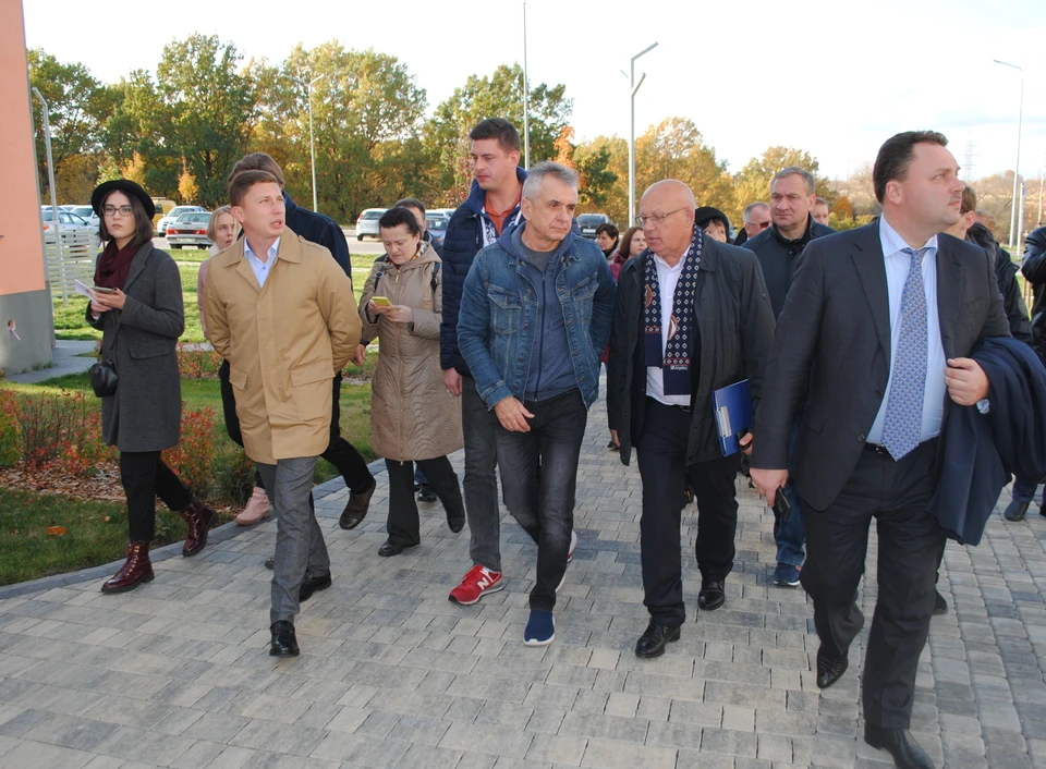 Общественная палата России знакомится с опытом жилищного строительства Белгородской области.