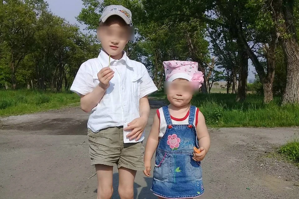 Мальчику было 7 лет, его сестре - 3 года. Фото: личная страница матери погибших детей.