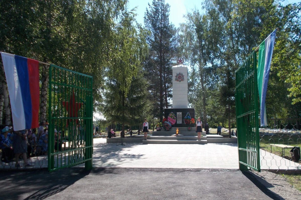 Мемориал в селе Шафраново