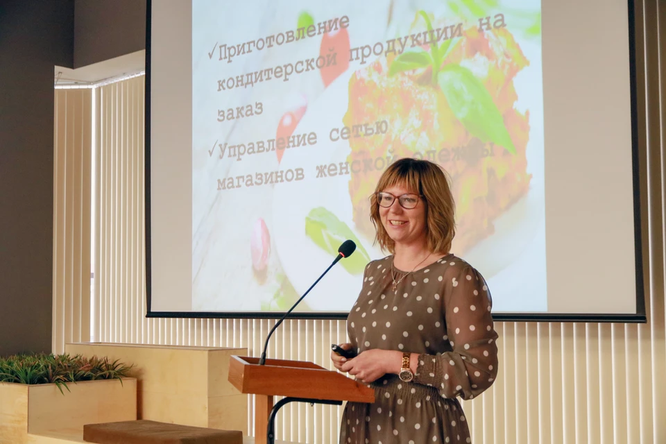 Мария Князева, участница «Азбуки предпринимателя», представила проект полезного фастфуда