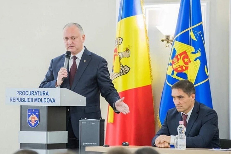 Президент Молдовы Игорь Додон уже представил общественности нового генпрокурора Александра Стояногло