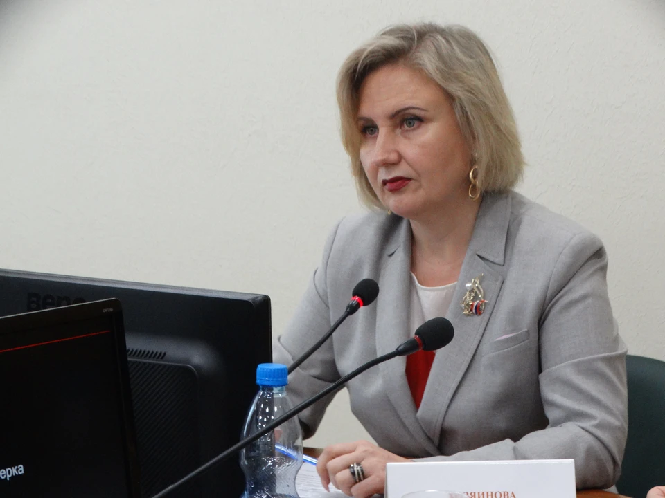Планерку ведет и.о. мэра Наталья Хозяинова
