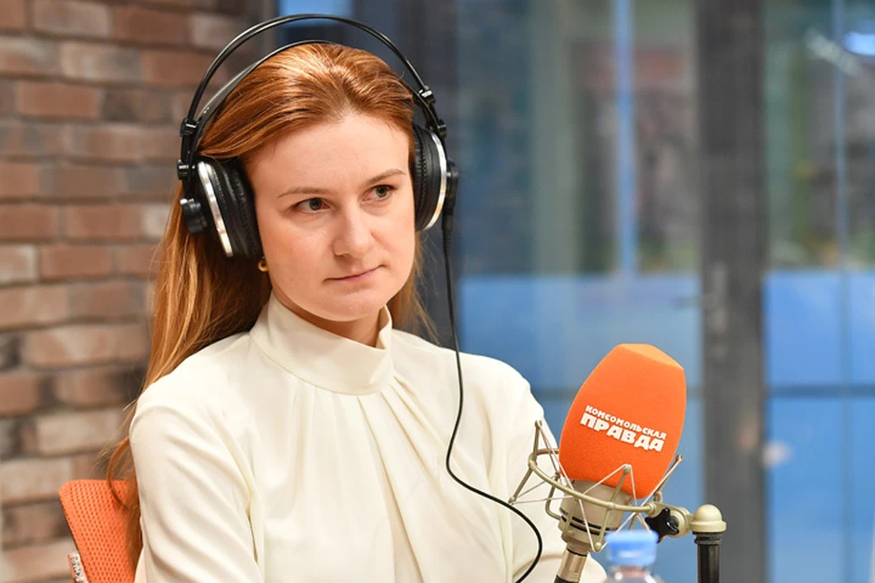 Мария Бутина в гостях у Радио «Комсомольская правда».
