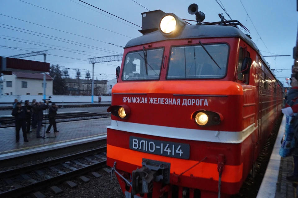 Крымская столица снова принимает поезда!