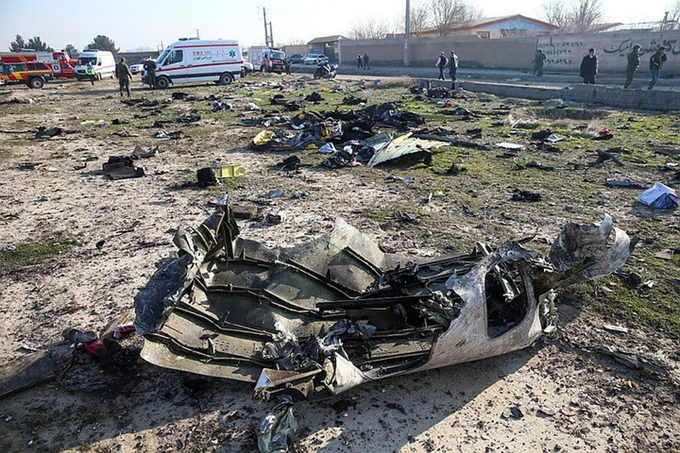 Иран опроверг версии о попадании ракеты ПВО в рухнувший в Тегеране украинский самолет