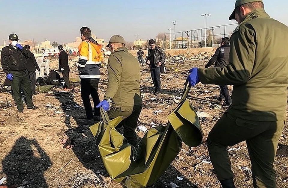 Самолёт МАУ, вылетевший из Тегерана в Киев, упал почти сразу после взлёта