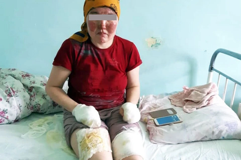Уполномоченный омбудсмена по Иссык-Кульской области навестил женщину в больнице.