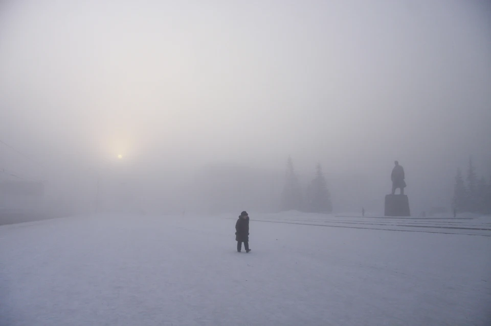 Мороз на Алтае