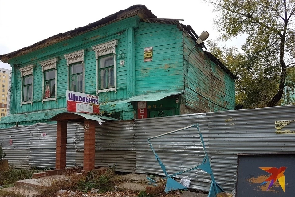Один из домов по Малому шоссе, который скоро снесут.