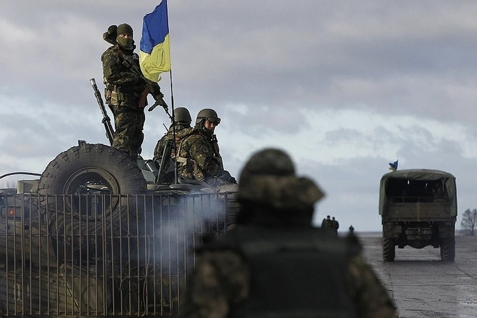 Второй мощный обстрел за день со стороны Украины. Фото: warfiles.ru