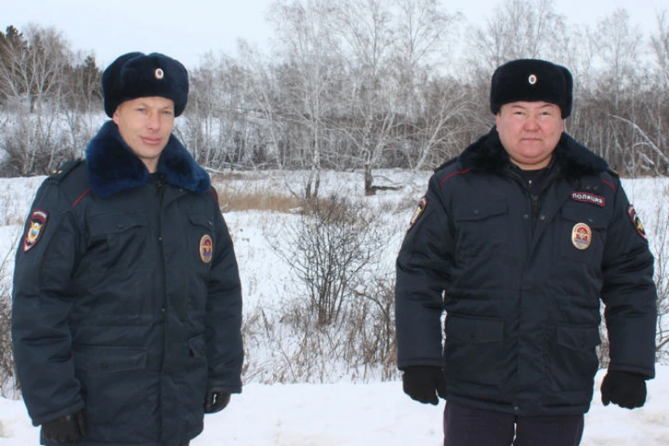 Сергей Подругин (слева) и Дмитрий Урбанов. Фото: ГУ МВД России по Иркутской области