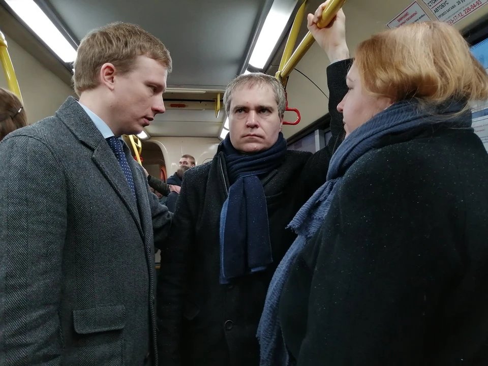 Глава города добирается на работу вместе с нижегородцами. ФОТО: пресс-служба администрации Нижнего Новгорода.