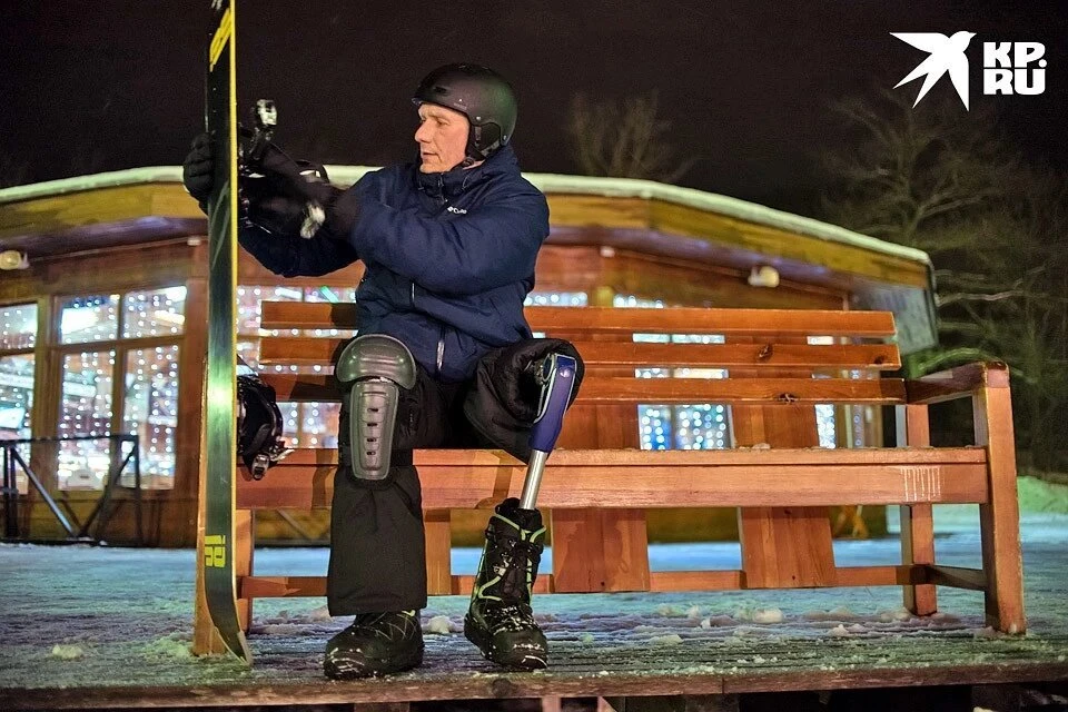 Когда Сергей Новиков мечтает о специальном протезе, который поможет ему кататься на сноуборде еще лучше